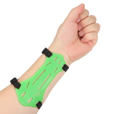 Uxcell Archery Arm Guard Adjustable Bow Armguard for Women and Men Rubber Archery Soft and Comfortable Green-Fitting for (Hunting/Shooting Practice/Contest)