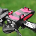thumbnail image 4 of 4 In 1 LED Bicycle Light 4000 MA Bicycle Usb Rechargeable Waterproof Headlight With Mobile Phone Holder-Vinsniv, 4 of 4