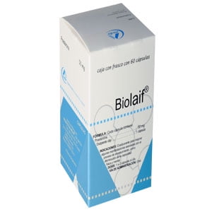 Biolaif 50 mg 60 cápsulas