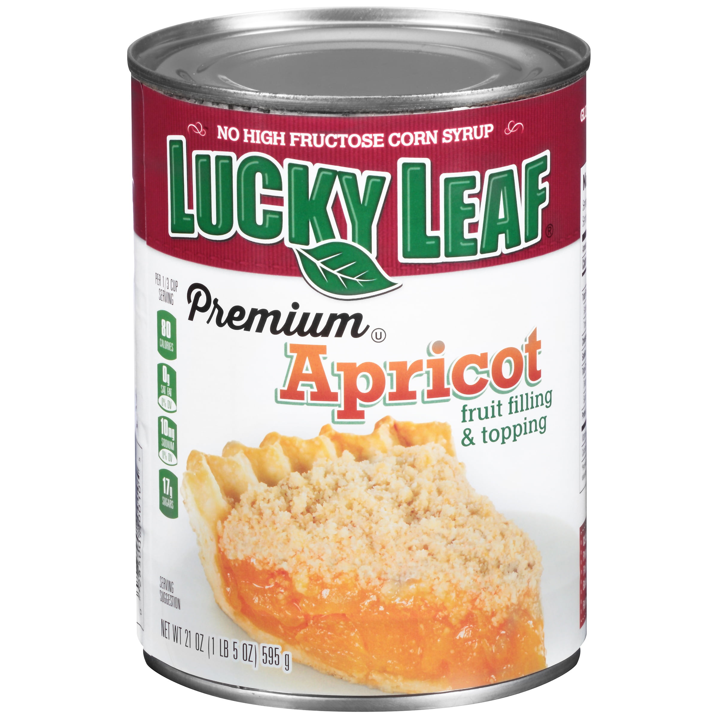 Lucky Leaf® Premium Apricot Fruit Filling & Topping 21 oz. Can