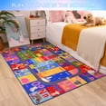 thumbnail image 6 of Homore Kids Learning Rugs Collection, Multicolor Kids Play Rugs ABC Numbers Shapes Educational Area Rug 35"x 59", 6 of 12
