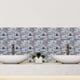 thumbnail image 4 of Pegatinas de pared de simulación autoadhesivas para decoración de cocina y baño, 4 of 5