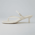 thumbnail image 2 of Cushionaire Women's Madrid Strappy Kitten Heel Sandals +Memory Foam, Wide Widths Available, 2 of 6