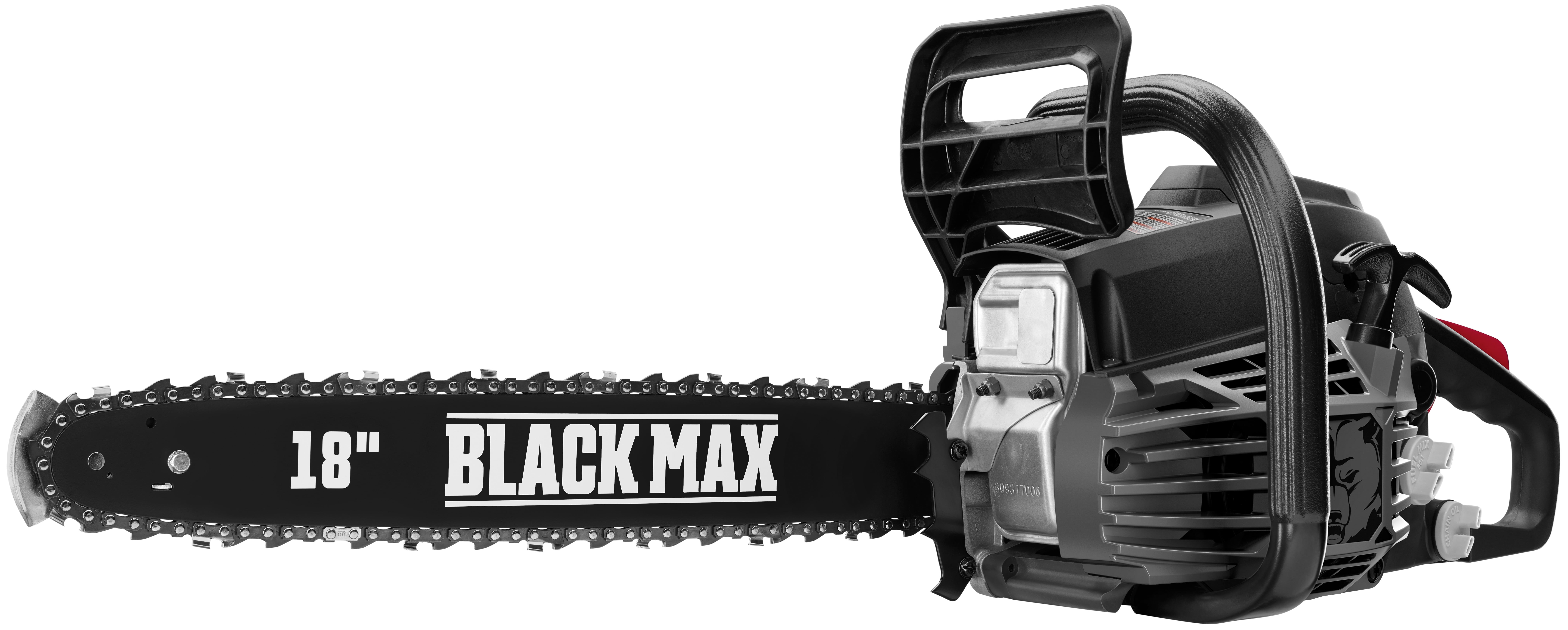 Black Max 18-inch Gas Chainsaw 38cc 2-Cycle Engine - 1