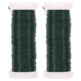 thumbnail image 1 of 2 rollos de alambre floral para jardín, amarres de alambre para plantas de jardinería, lazos de alambre florales para jardín doméstico, 1 of 8