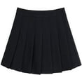 thumbnail image 4 of Women Girls Short High Waist Pleated Skater Tennis Skirt Mini Skirt, 4 of 6