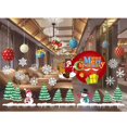 thumbnail image 1 of ChristmasSantaClausDecalsDoorWindowGlassStickerHomeShopWinterHolidayXmasPartyDecoration, 1 of 1