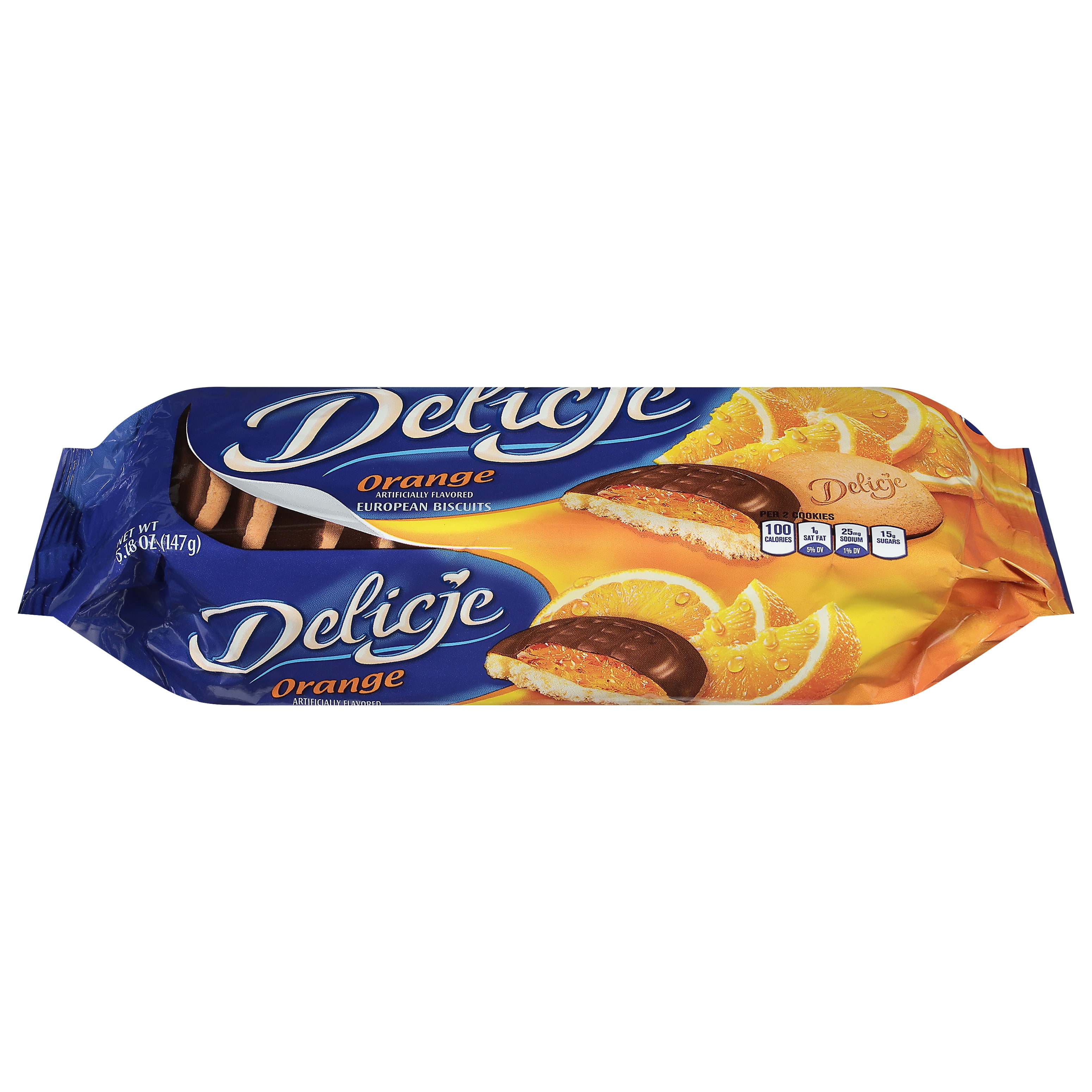 Wedel Delicje Biscuit Orange 147g