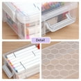 thumbnail image 2 of Large Capacity Pencil Case Water Clear Pen Box High Capacity Pen Case Colored Pencil Organizers for Adult, 2 of 11