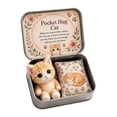 thumbnail image 2 of Pocket Hug Plush Doll Set with Metal Tin Box, Portable Mini Comfort Plush Companion, Sentimental Emotional Support Keepsake Gift for Friends & Family, 2 of 4