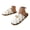 White, variant on Women's Fuzzy Slip on Slippers Memory Foam Warm Cozy Soft House Shoes Casual Bedroom Slides