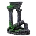 thumbnail image 2 of kusrkot Fake Resin Roman Stone Pillar Column Aquarium Tank Ornament Black, 2 of 8