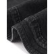 thumbnail image 5 of Chaqueta de mezclilla corta para mujer de tallas grandes Agnes Orinda, cárdigan casual, chaqueta de jean 4X negra, 5 of 6