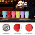 thumbnail image 3 of Set de Vasos Mini Shot de Acero Inoxidable Blanco AGH 90 mL x6, 3 of 7