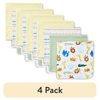(4 pack) Parent's Choice Cotton Flannel Receiving Blankets for Baby Boys and Girls, Jungle, 4-Pack