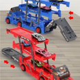 thumbnail image 3 of Billuyoard Camión transportador Megas azul, juguete, camión transportador de coche rápido y suave, juego de modelos de coche fácil de usar Kits de decoración para fiestas No.2, 3 of 6
