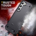 thumbnail image 5 of Dteck for Samsung Galaxy S22 Plus Case with Slide Camera Cover,Military Grade Drop Protection Shockproof Slim Fit Protective Marble Phone Case for S22 Plus 6.6" 2022, Gray, 5 of 7