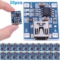 thumbnail image 1 of TP4056 1A Placa Carga Batería Módulo Carga Batería Micro USB (10PCS), 1 of 8