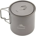 thumbnail image 3 of TOAKS Light Titanium 650ml Outdoor Camping Cook Pot POT-650-L, 3 of 5