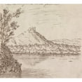 thumbnail image 2 of Henry Swinburne 22x20 Gold Ornate Framed and Double Matted Museum Art Print Titled - Garonne River, 2 of 4