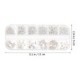 thumbnail image 4 of 3 Boxes Flatback Nail Rhinestones Charms Nail Stone Gems Jewels Decorations, 4 of 8