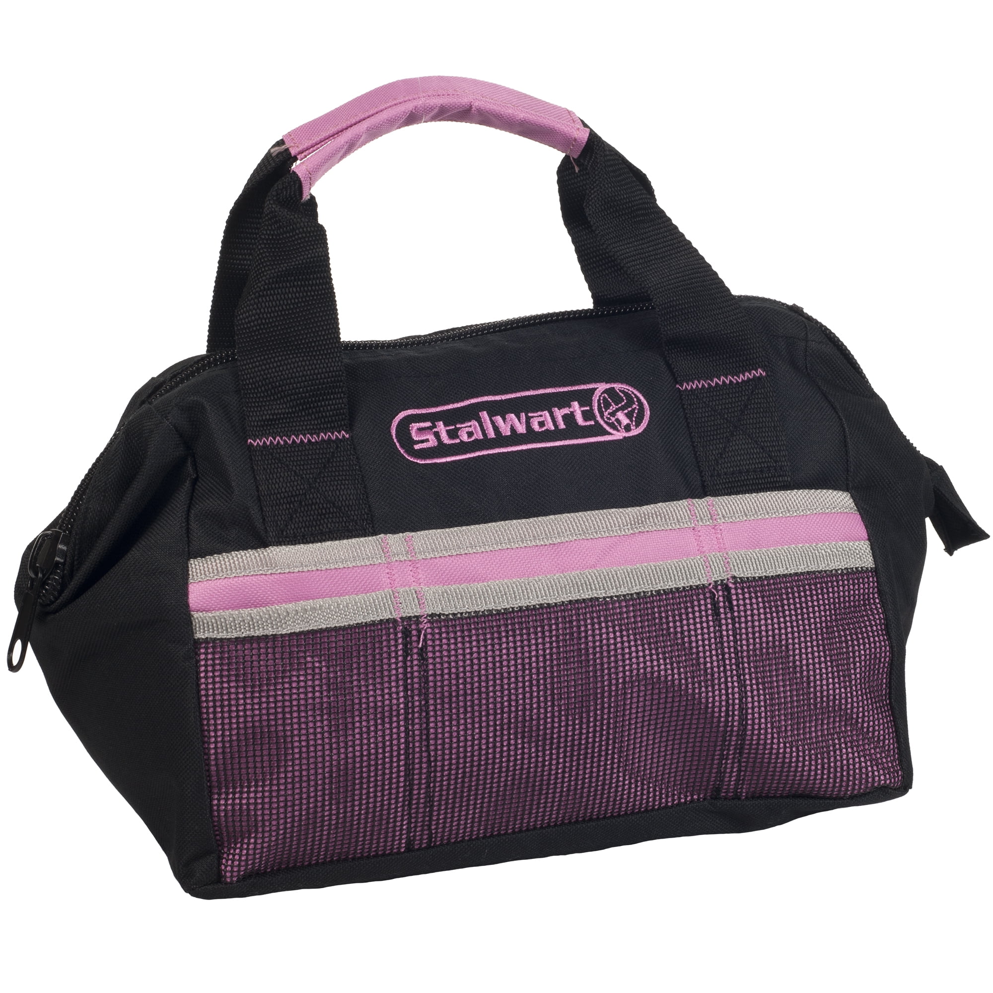 55 Pc Emergency Roadside Kit with Travel Bag - Pink by Stalwart