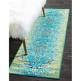 thumbnail image 1 of Unique Loom 3134866 3 Pi x 9 Pi 10 Po Tapis Impérial Sultan Runner&44; Bleu, 1 of 1