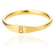 thumbnail image 1 of Anillo liso con inicial (26 letras), anillo con iniciales, para lucir tus iniciales o las de tu pareja., 1 of 1
