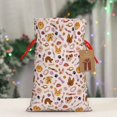 thumbnail image 5 of Naloa Cute Dog Drawstring Christmas Bags, 3D Xmas Gift Bags, Christmas Wrapping Bags, Xmas Goodie Bags, Treat Pouch Bags, Party Favor Bags-Small, 5 of 9