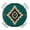 Green, variant on Spring Floral Round Tablecloth for 55-60 Inch Tables,Fitted Table Cover with Elastic Edge,Watercolor Elegant Summer Botanical Rustic Waterproof Outdoor Table Cloth Protector for Patio Garden Dinner