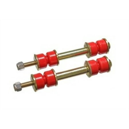 Oem Universal Fit Bar End Energy Suspension Universal 2-3/8 Inch Red Front/Rear Sway Bar Fixed Length End Links w/ Hardware ()