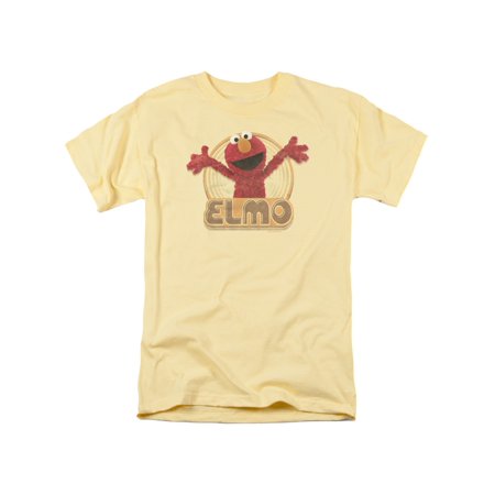 Sesame Street Classic Children's TV Show Elmo Iron-On Adult T-Shirt Tee