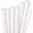 D13mm*L10 Inch (Pack of 6), variant on Smoothie Straws 10 inch Long Wide Mouth Plastic Straight Drinking Straws for Milkshakes, Set of 6 with Cleaning Brush (10inch, Clear)