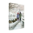 thumbnail image 4 of The Macneil Studio 'Couple in Snow' Canvas Art, 4 of 4