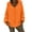 Orange Sweaters for Winter, variant on XPMWRP Women's Hoodie V neck Sweaters Long Sleeve Chunky Cable Knit Solid Color Pullover Sweaters Fall Trendy Casual Tunic Sweater Black M