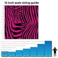 thumbnail image 2 of Pink Zebra 12” x 52” Vinyl Wrap Sheet for large or custom items | 3M wrap DIY to custom skin gear of all types and sizes, including vehicles, boats, appliances, furniture, atv’s, golf, 2 of 5