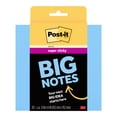 thumbnail image 1 of Super Sticky Big Notes Post-It 6 x 6 in Color Washed Denim, 30 Hojas, 1 of 9