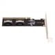 thumbnail image 4 of 2X Adaptador PCI-e U.2, Maximice Su Potencial PCIe: Tarjeta Adaptadora Vertical PCIe 3.0 4.0 X16 A 2 Puertos SFF-8654 8i, 4 of 5