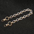 thumbnail image 2 of kusrkot Acrylic Alloy Bag Chain Strap Shoulder Strap Purse Making Accessories Detachable Gray 40cm, 2 of 9