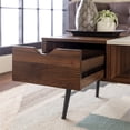 thumbnail image 4 of Wood and Faux Marble Coffee Table - Dark Walnut, 4 of 7