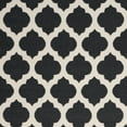 thumbnail image 6 of SAFAVIEH Montauk Proinsias Geometric Cotton Area Rug, Black/Ivory, 5' x 8', 6 of 6