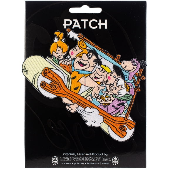 C&D Visionary Hanna Barbera Patch-Flintstones Car