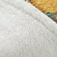 thumbnail image 6 of Hati Elephants Sherpa Throw Yellow Single 50X60, 6 of 11