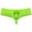 Apple Green, variant on Men Wet Look Glossy Bikini Underpants Half Hip Underwear Bulge Pouch Boxer Briefs Male Pouch Enhance Panties Blue Gray M