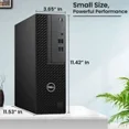 thumbnail image 4 of Restored Dell OptiPlex Desktop Computer SFF - Intel Core i5-10th Gen - 6 Cores (12 Threads) - 16GB DDR4 RAM, 256GB NVMe SSD - Keyboard & Mouse, Built in Wi-Fi, Win 11 Pro (Refurbished), 4 of 6