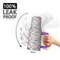 thumbnail image 3 of Leopard Print 40oz Tumbler– Stainless Steel Insulated Tumbler with Handle and Straw, Large Capacity Travel Cup for Hot & Cold Drinks, 3 of 6