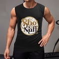 thumbnail image 2 of Sho’ Nuff Men'S Muscle T-Shirt, Sleeveless, Muscle Tank Tee Top L, 2 of 7