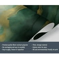 thumbnail image 4 of Modern Emerald Green Rendered Marble Wallpaper, Abstract Gold Foil Art Wall Mural Poster Removable Mural Large 3D Wallpaper Home Decor For Bedroom Living Room 59"W x 39.4"H (Not Peel and Stick), 4 of 6