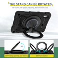 thumbnail image 4 of Dteck Case for Lenovo Tab M9 (Lenovo M9 Tablet Case, TB-310FU 2023 9.0 inch Tablet Case): Heavy Duty Military Grade Drop Protection, Handle Grip, Rotating Stand, Stylus Holder,Black, 4 of 5