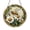 Acrylic 3.5 Inch, variant on Bee Daisy Floral Crescent Moon Window Hanging Stained Glass Suncatcher Decor, Garden Bee Sun Catcher Panel for Home Window Decoration, Decorative Floral Art Gift